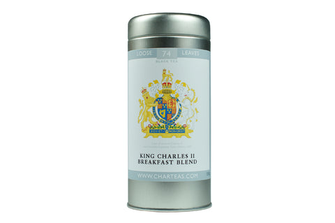 King Charles II Breakfast Blend Tea & Gift Caddy