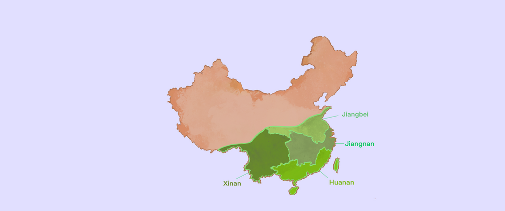 Tea Regions of China