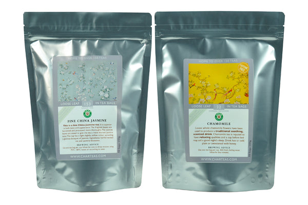 Jasmine & Chamomile Pyramid Tea Bag Pairing