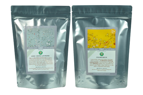 Jasmine & Chamomile Pyramid Tea Bag Pairing