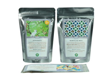 Loose Leaf Mint Tea Selection