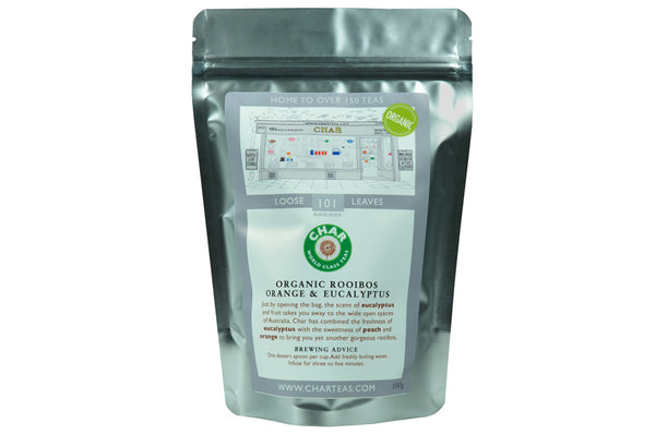 Organic Rooibos Orange and Eucalyptus Tea