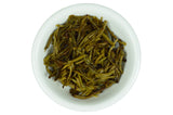 Jasmine Silver Needle loose-leaf tea following the first infusion