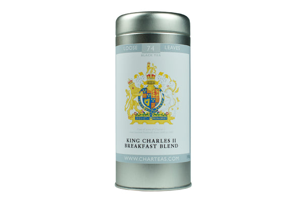 King Charles II Breakfast Blend Tea & Gift Caddy
